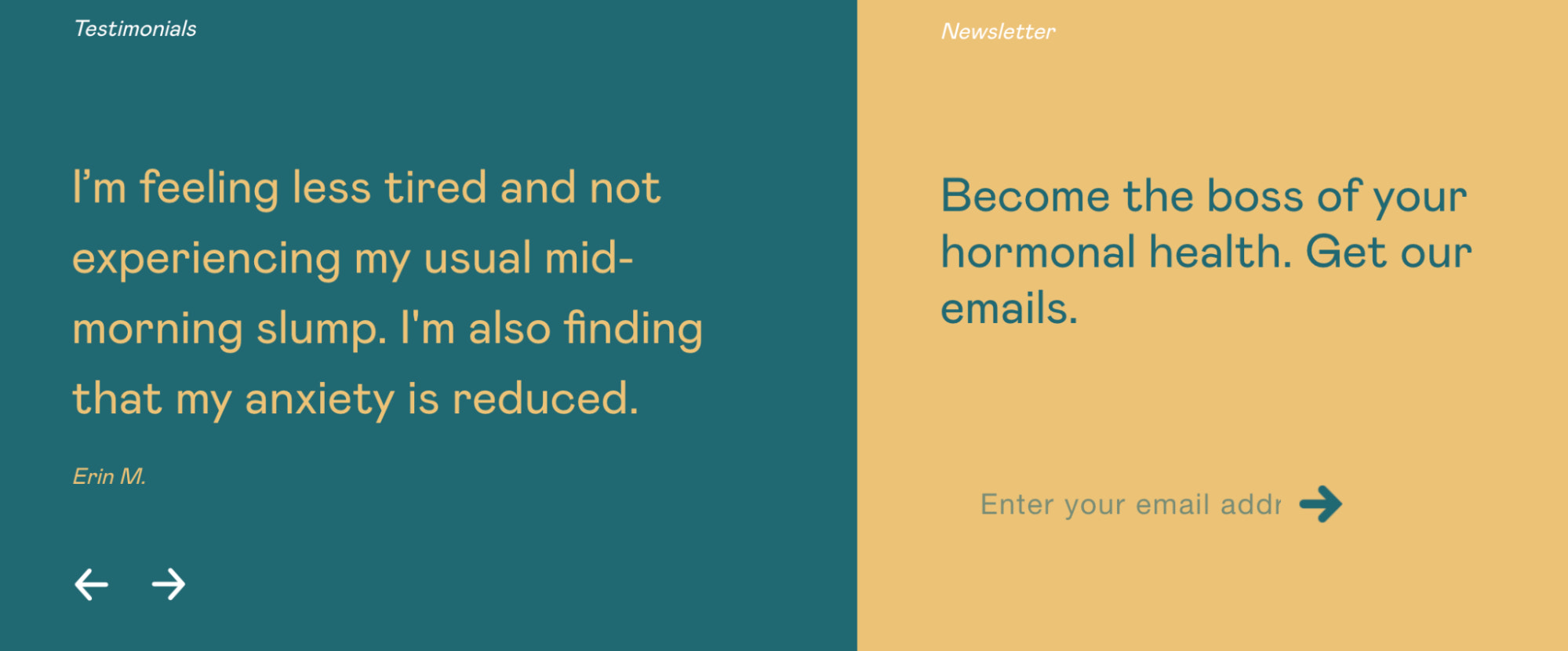 Social proof and testimonials featured on Knowell's website.