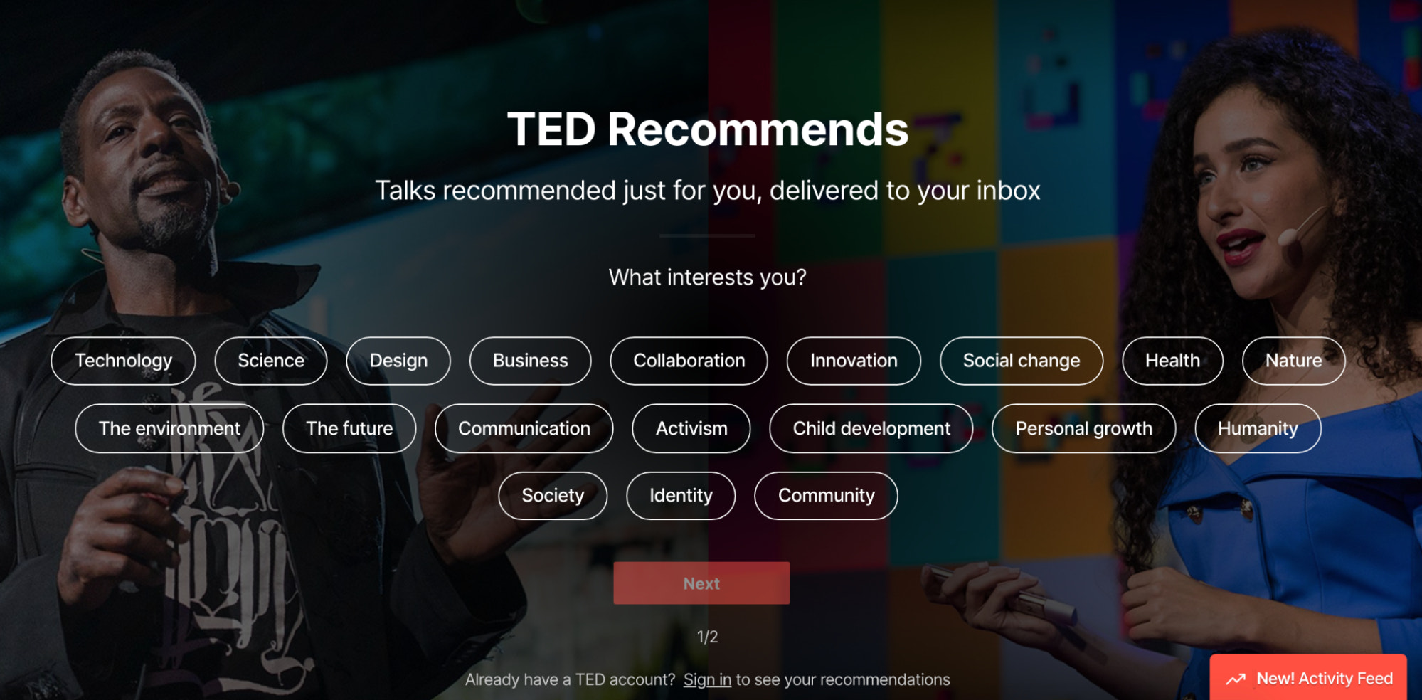 TED mission statement