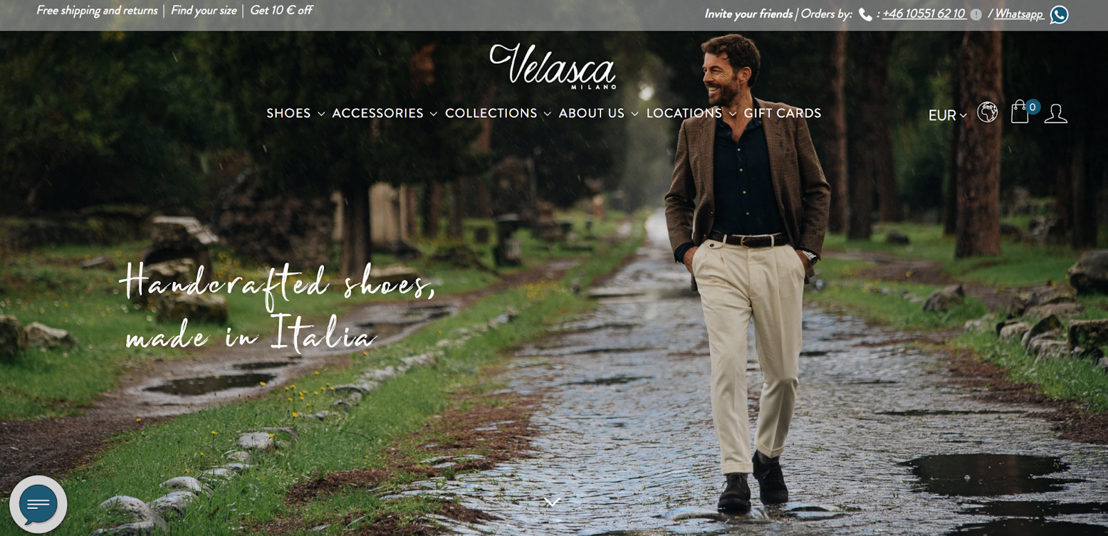 Velasca DTC footwear