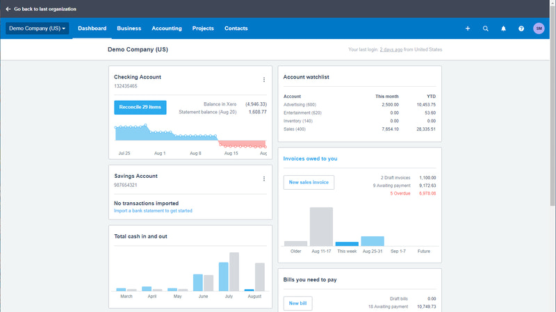 Xero accounting