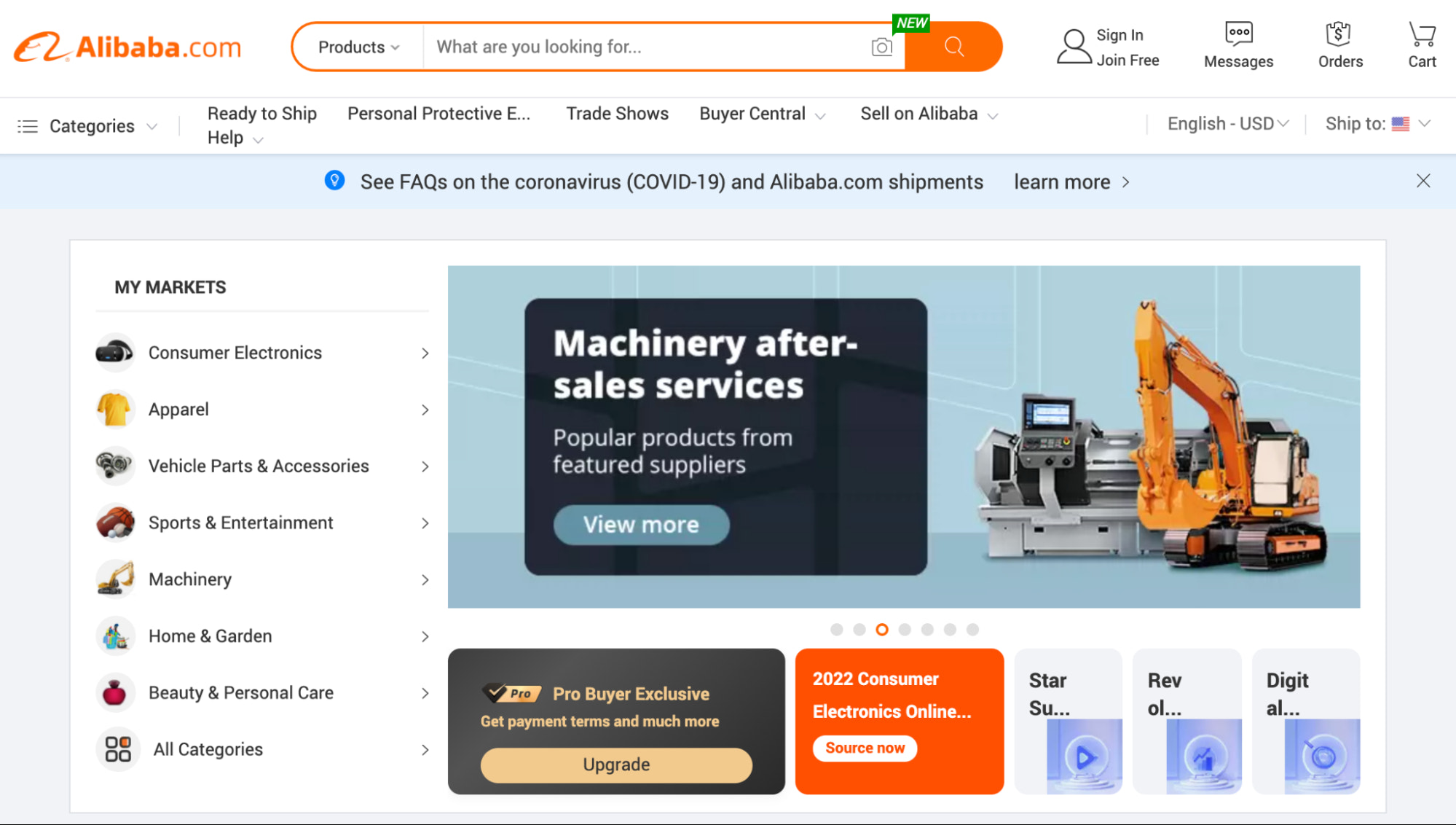 alibaba product sourcing