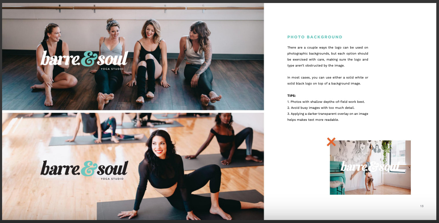 Barre & Soul摄影风格指南的截图