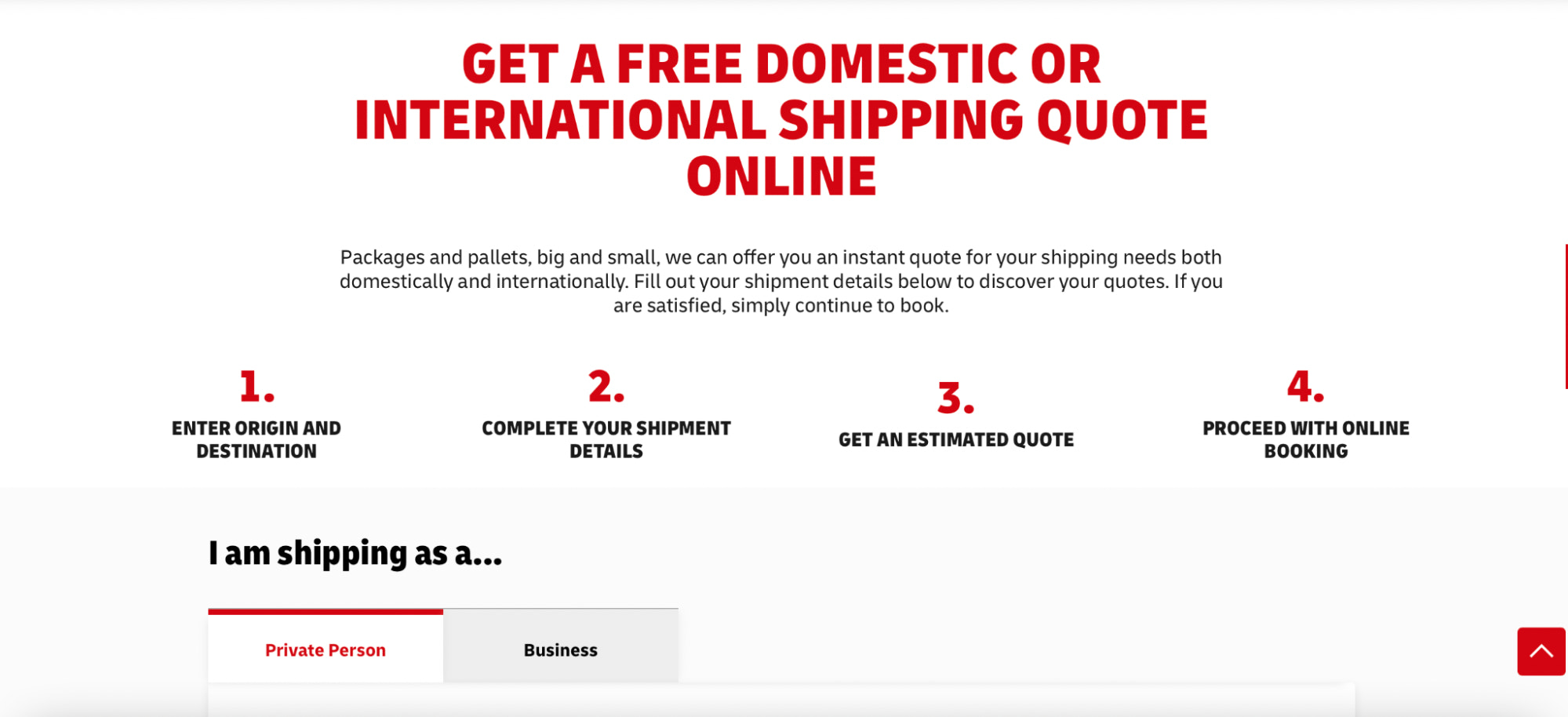 DHL shipping calculator