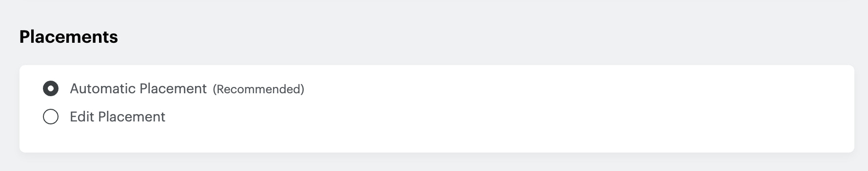 choosing snap ad placements