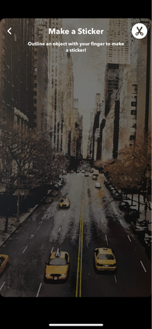 making snapchat sticker