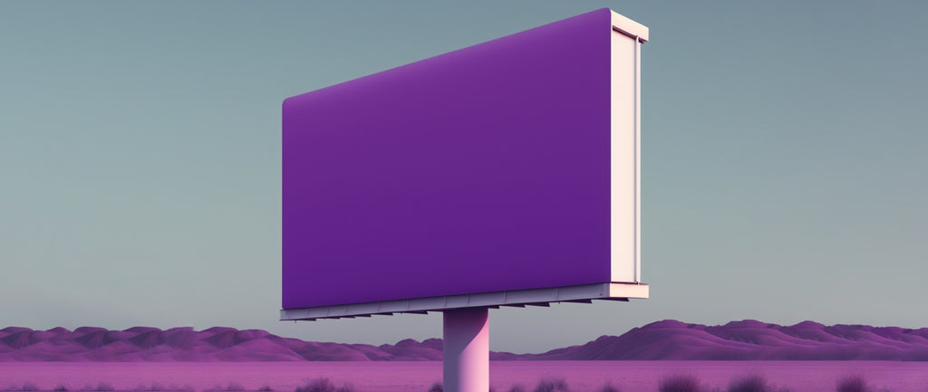 empty roadside billboard: marketing myopia