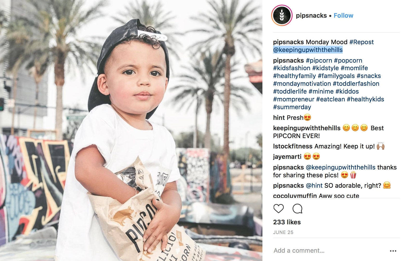 pipcorn social proof