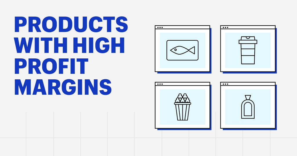 products with high profit margins text