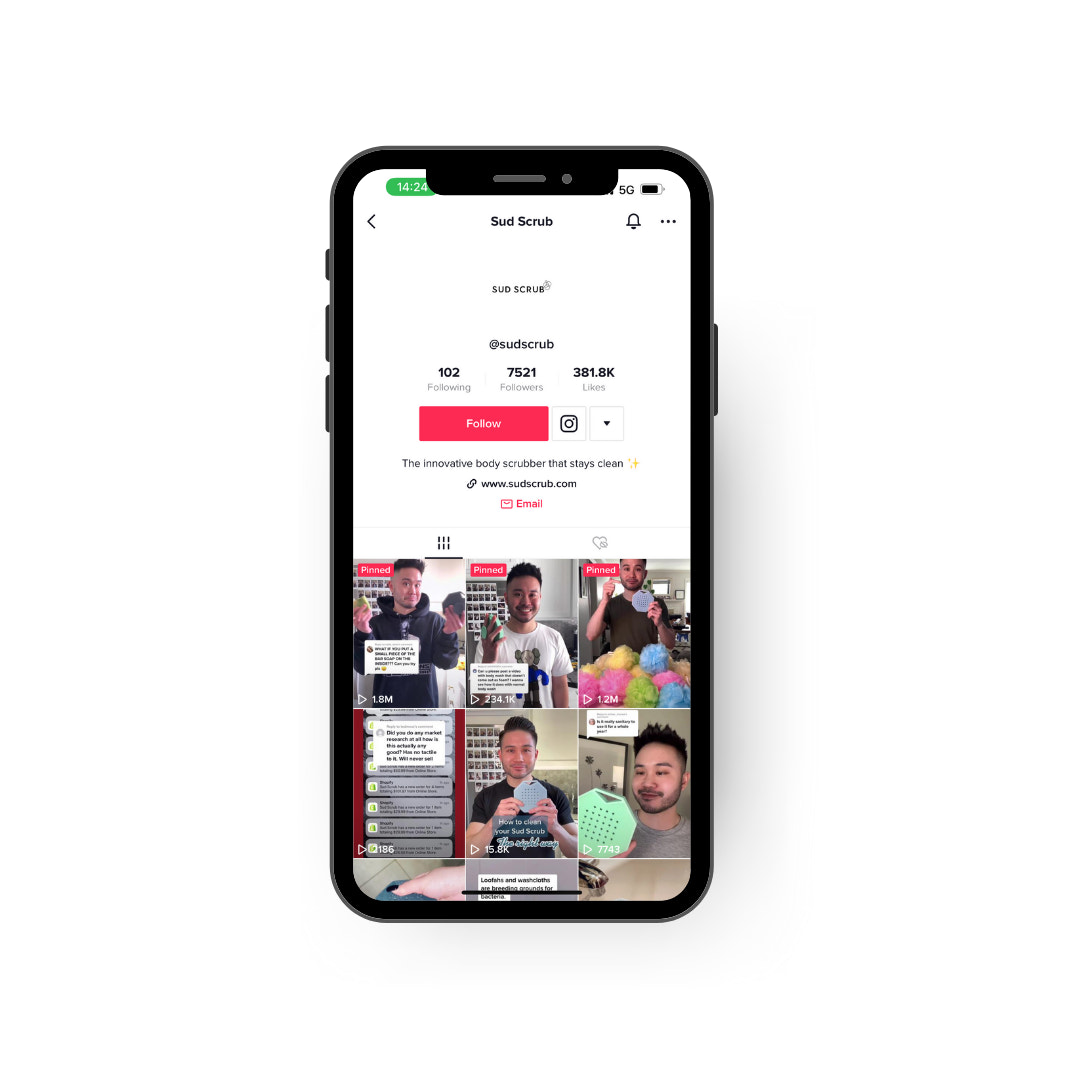 抖音上的Sadscrub