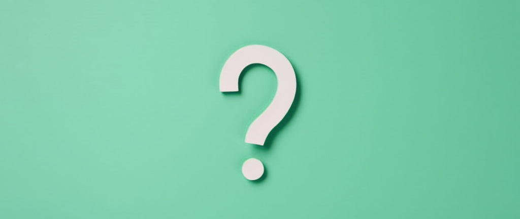 a question mark against a light green background: what is copywriting