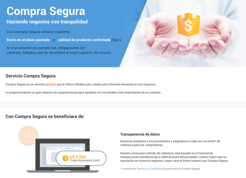 Condiciones y métodos de pago