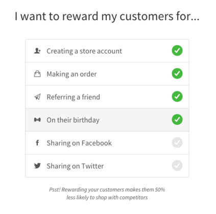 Attribution des points de fidélité_Sweet Tooth