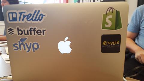 autocollants marketing de guérilla