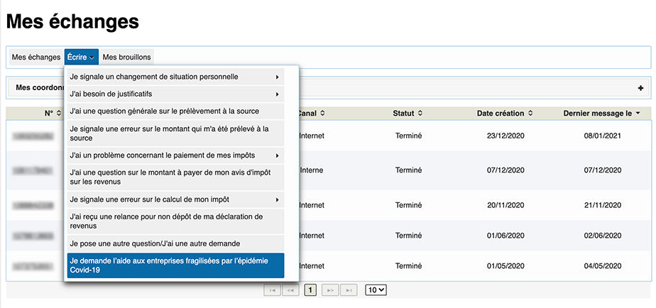 Demande fonds de solidarité impôt gouv