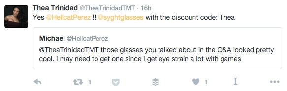 Follower de Thea sur Twitter