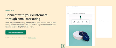 Shopify电子邮件营销登ob欧宝娱乐app下载地址陆页。