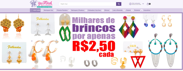 pagina调整da distribuidora穷atacado para revender Biju Total