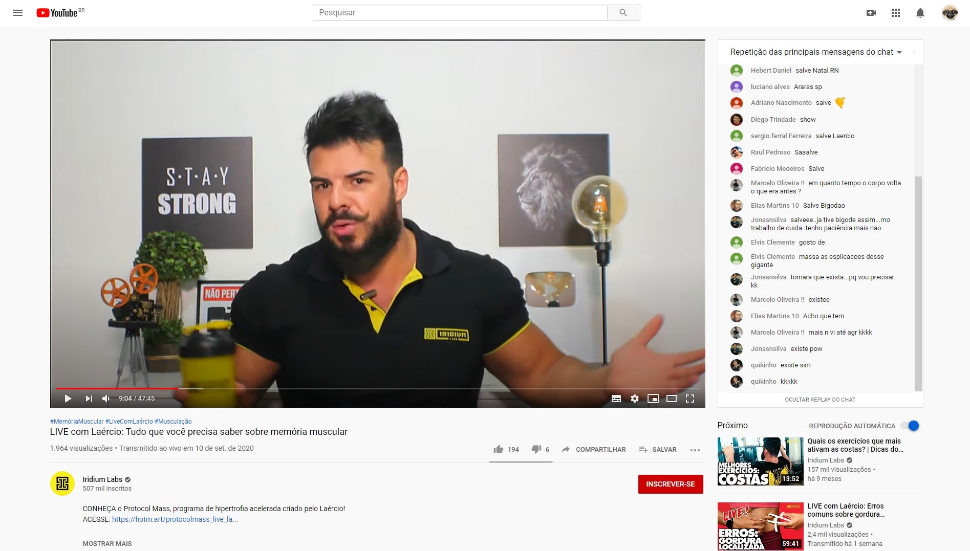 canal iridium labs youtube