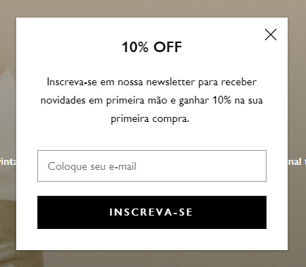 黑色星期五促销活动:快闪da loja Adriana Degreas