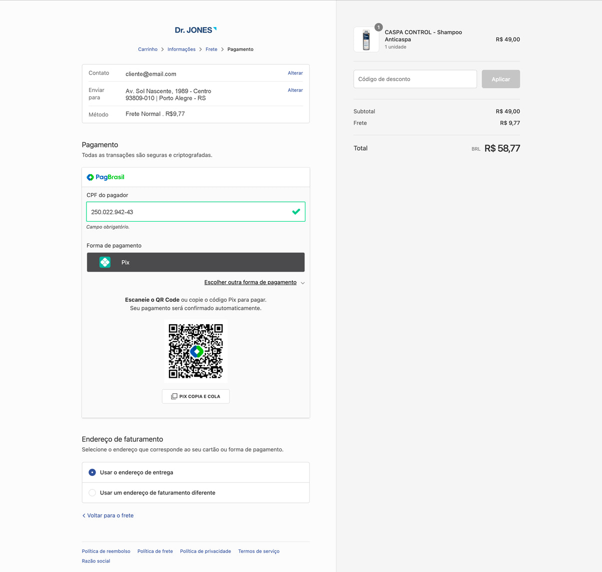 Dr. Jones O Boticario