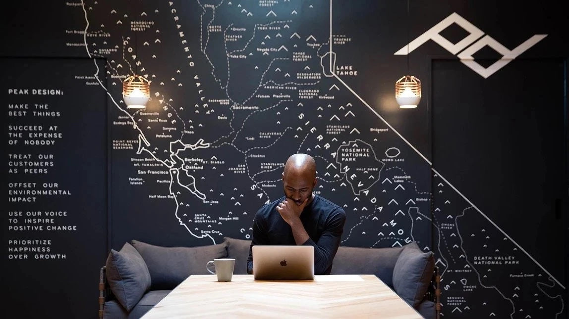 Peak Design co-working space