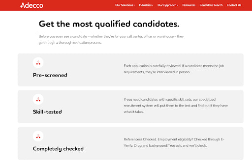 阿德科登陆页面副本如何获得合格的候选人