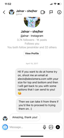 instagram dm