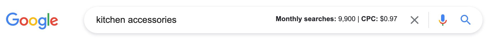 non geo modified search
