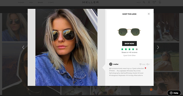 Esempio di recensione prodotto visiva