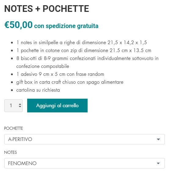 Descrizione di un prodotto - Esempio BISC-OTTO
