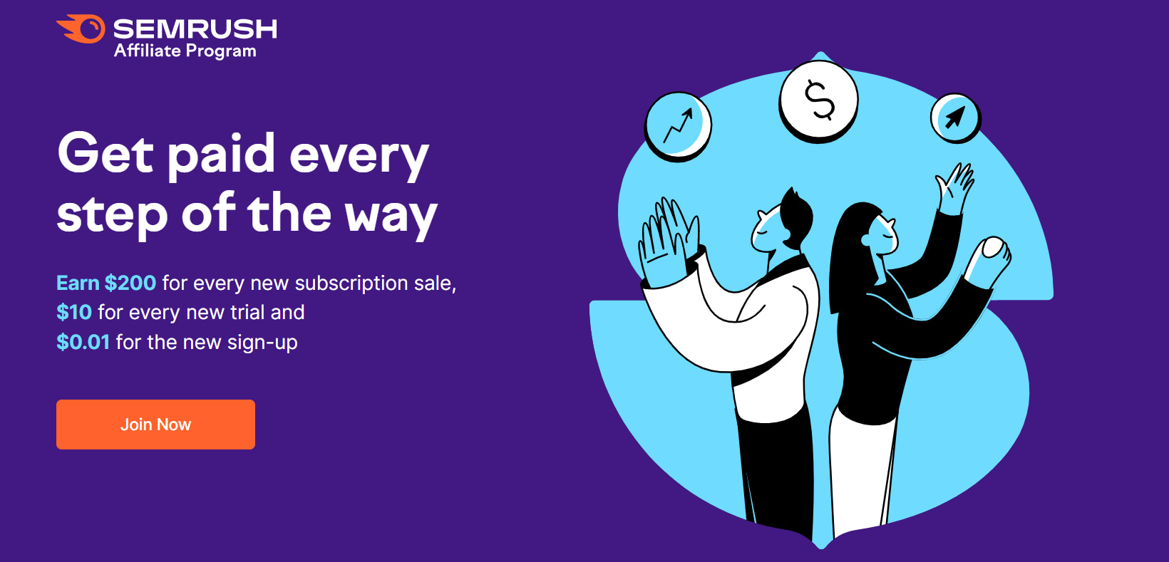 Das Affiliate Programm von SEMrush.