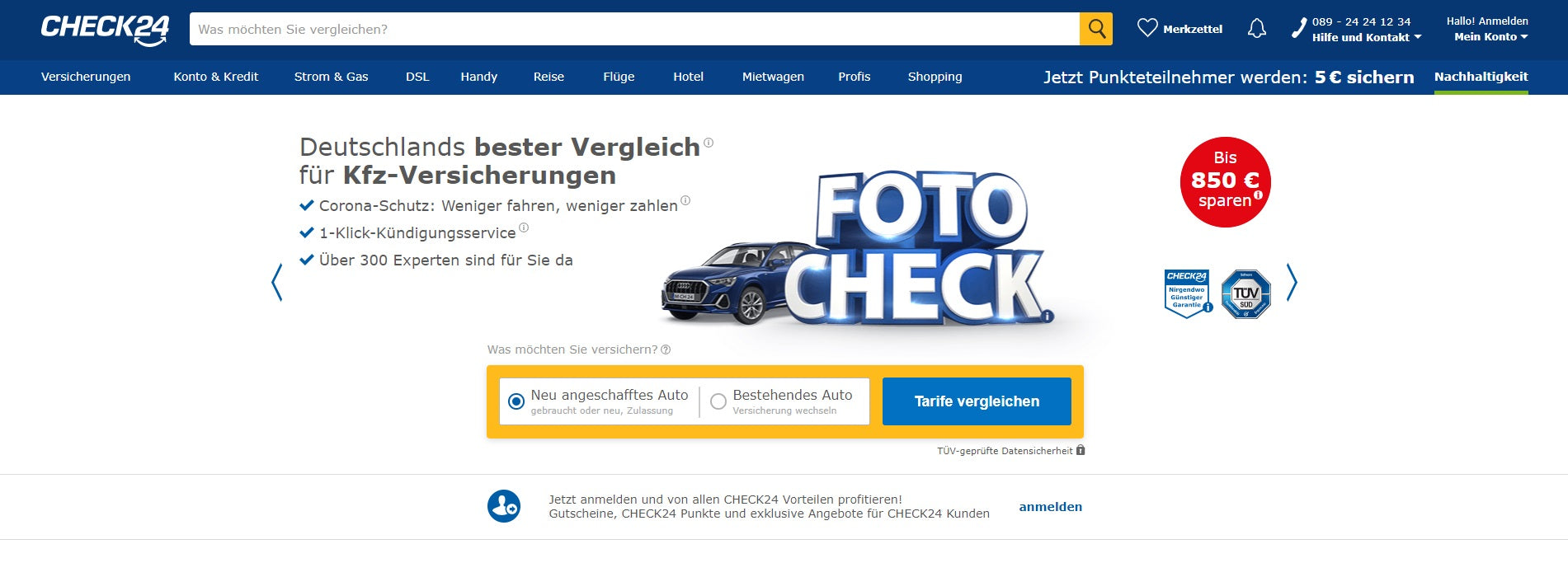 明星tseite von check24