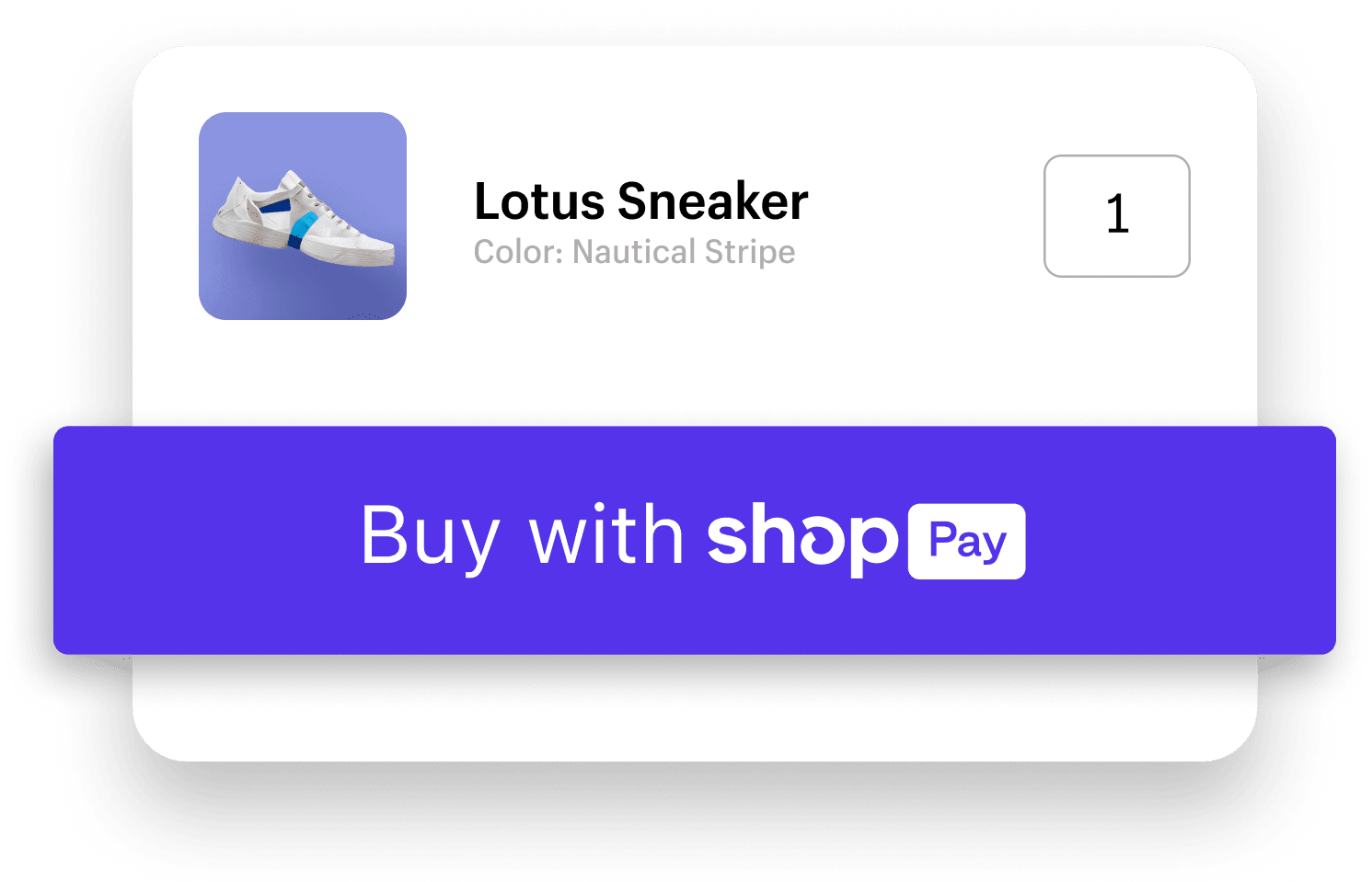 Køb med Shop Pays betalingsknap på mobil