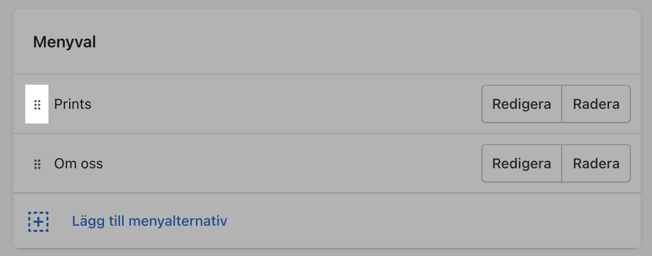 菜单项与处理部分图标highlighted