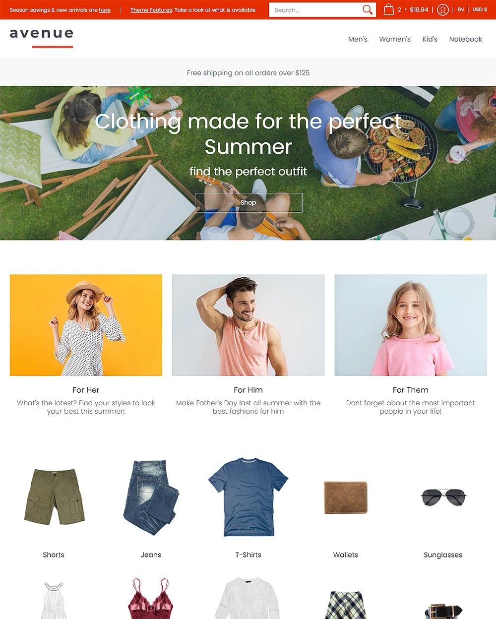 为Avenue med stilen“Casual”设计计算机