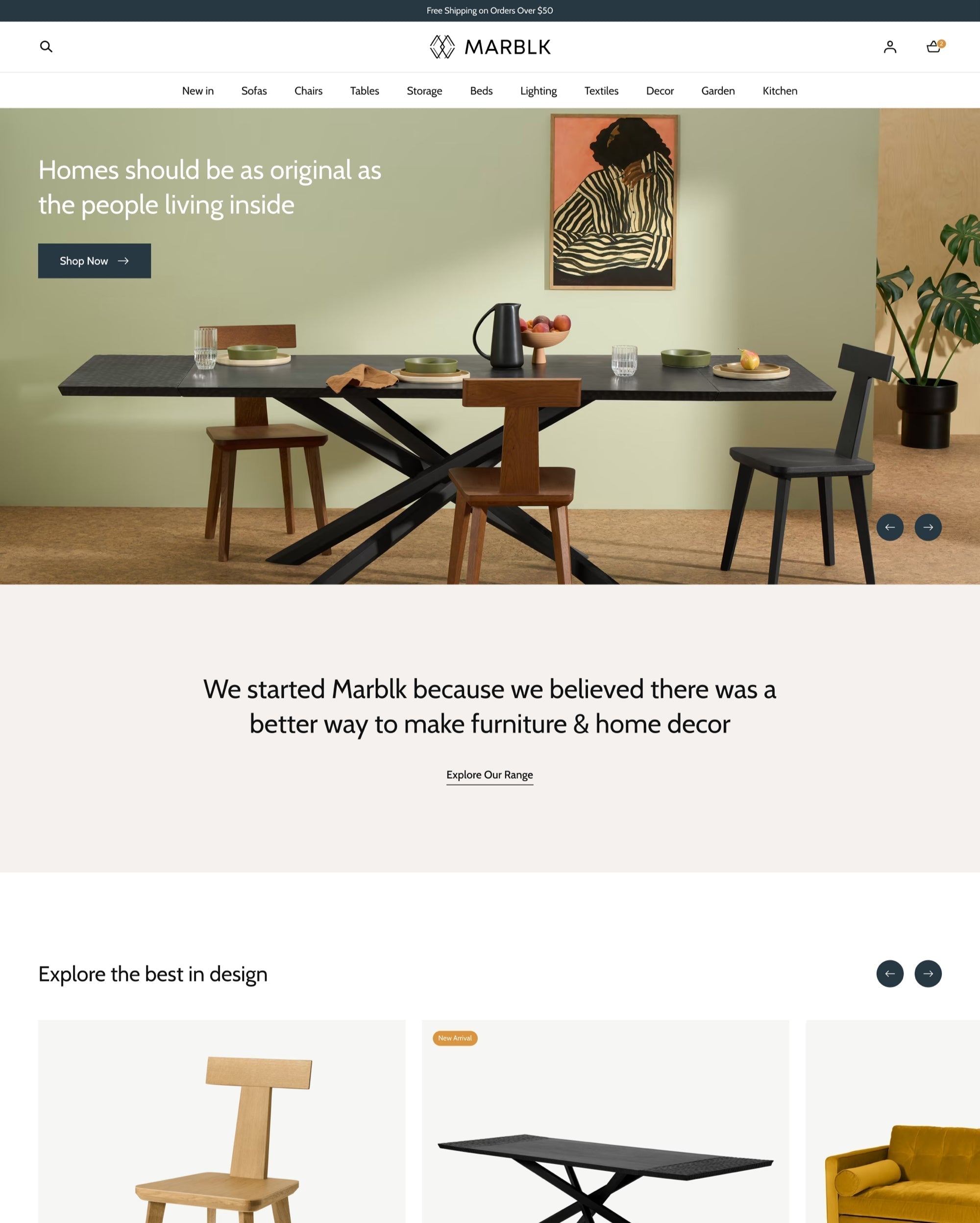 为Mojave med stilen“Decor”设计了一个新的计算机。