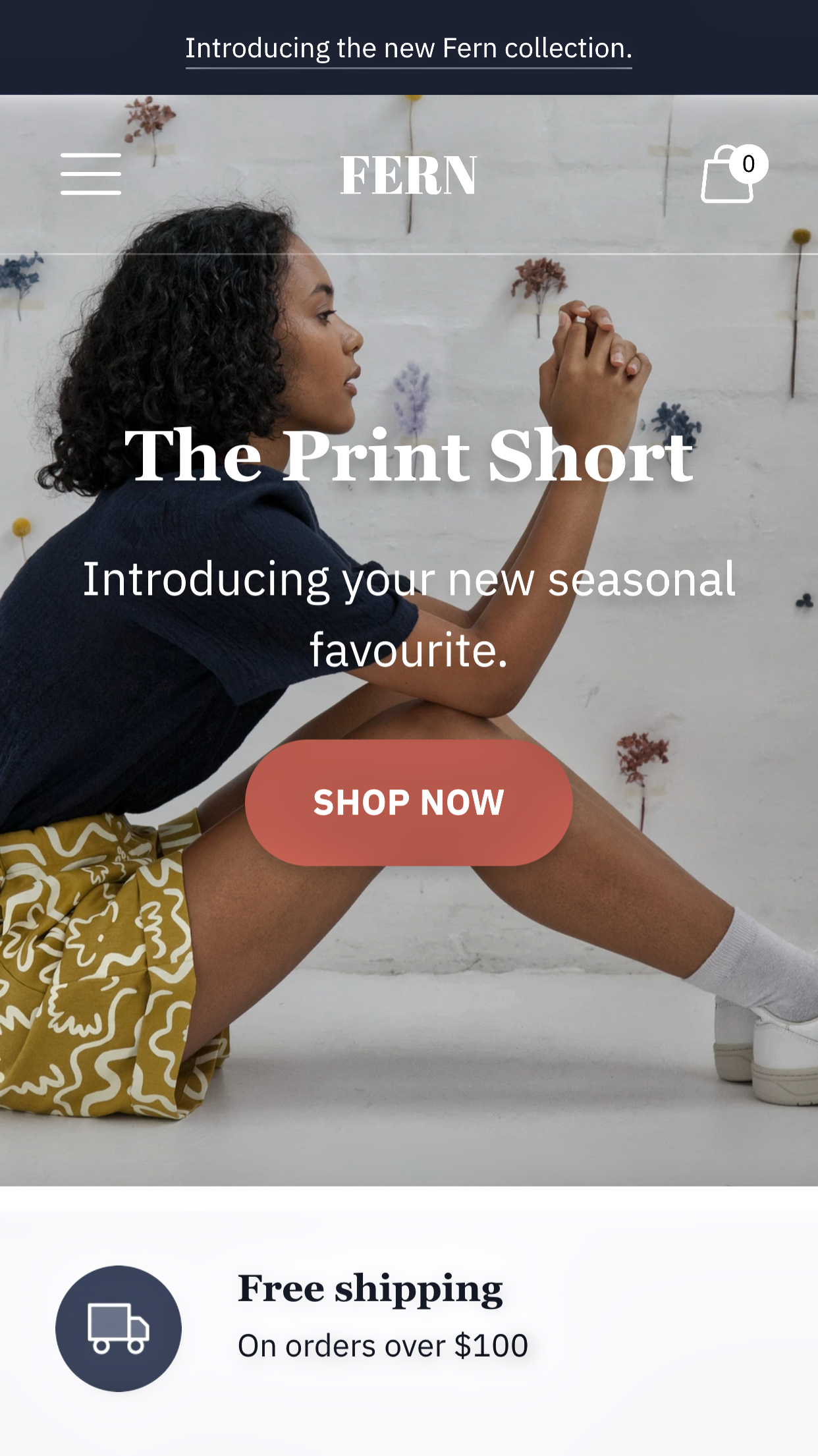 Spark的“最小”风格的移动预览