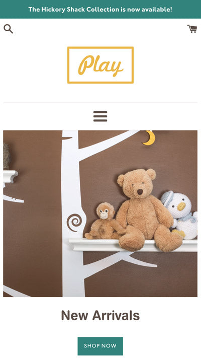 Vista previa de la versión móvil de Simple en el stilo 