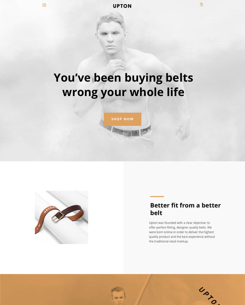 Desktopvoorbeeld van Narrative in de stijl 'Light'