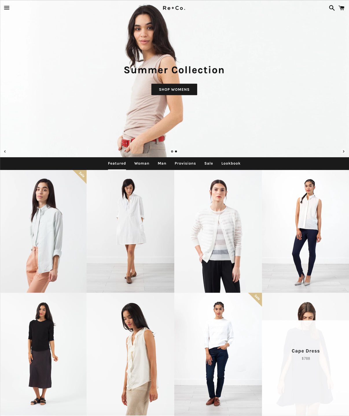 “黑白”风格的桌面预览