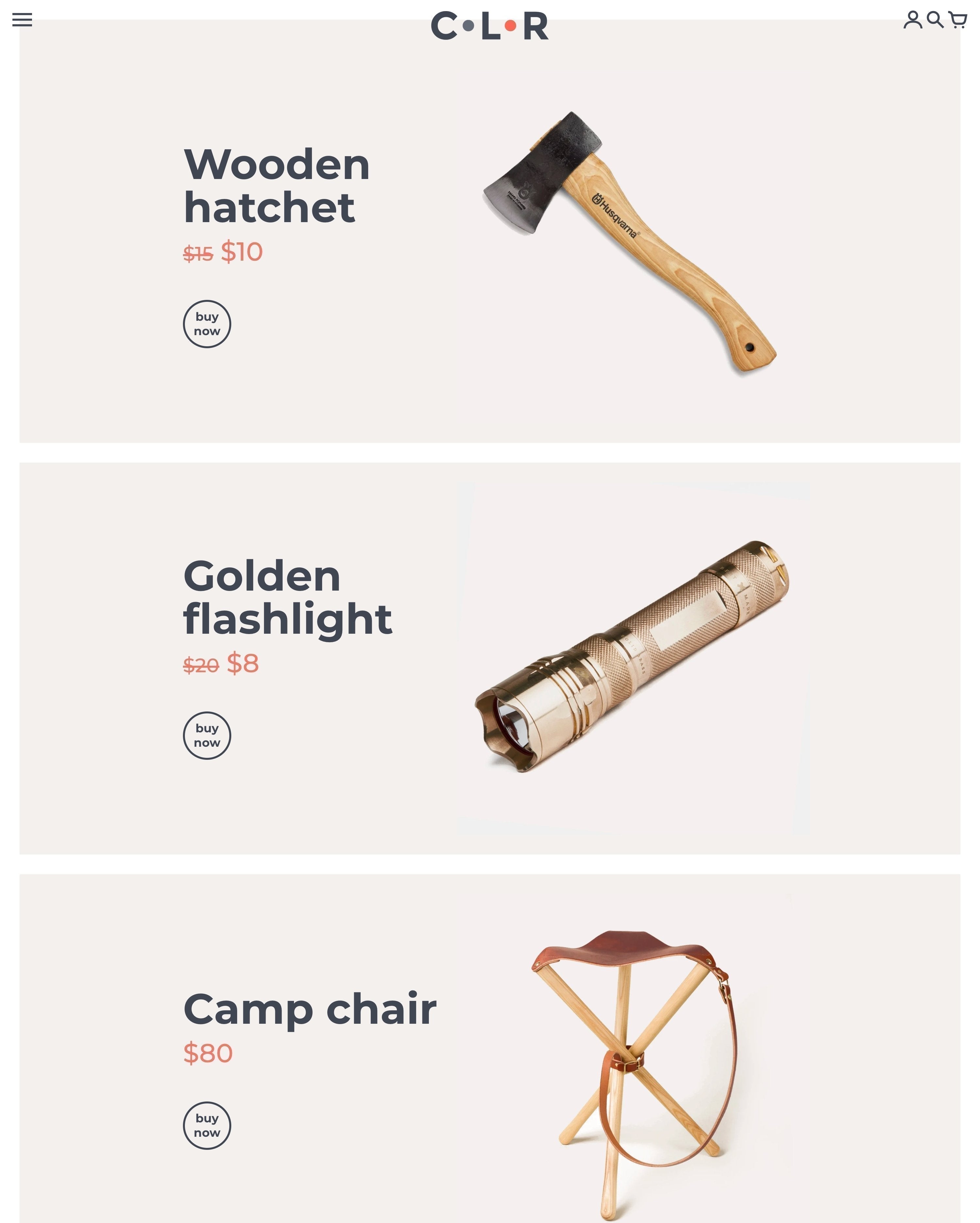 Desktop preview for Colors in the 