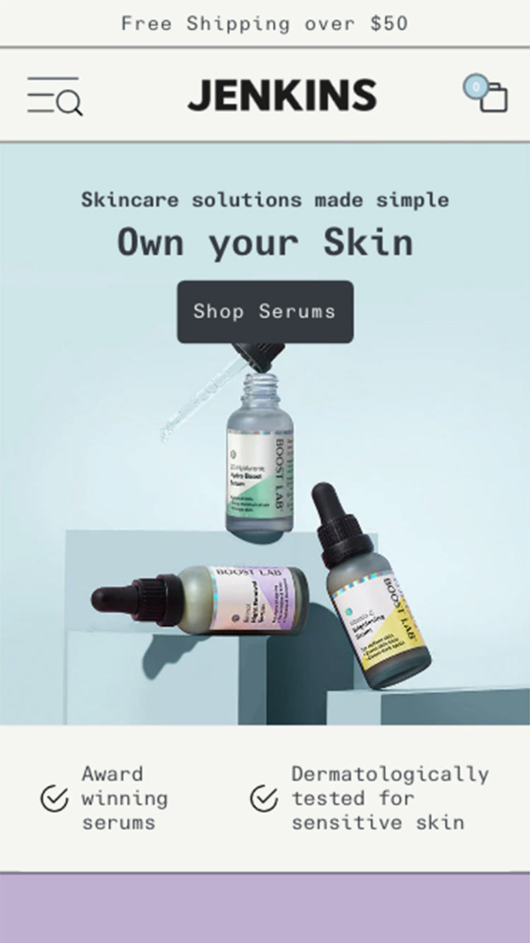 Vista previa de la versión móvil de Erickson en el estilo“Jenkins”