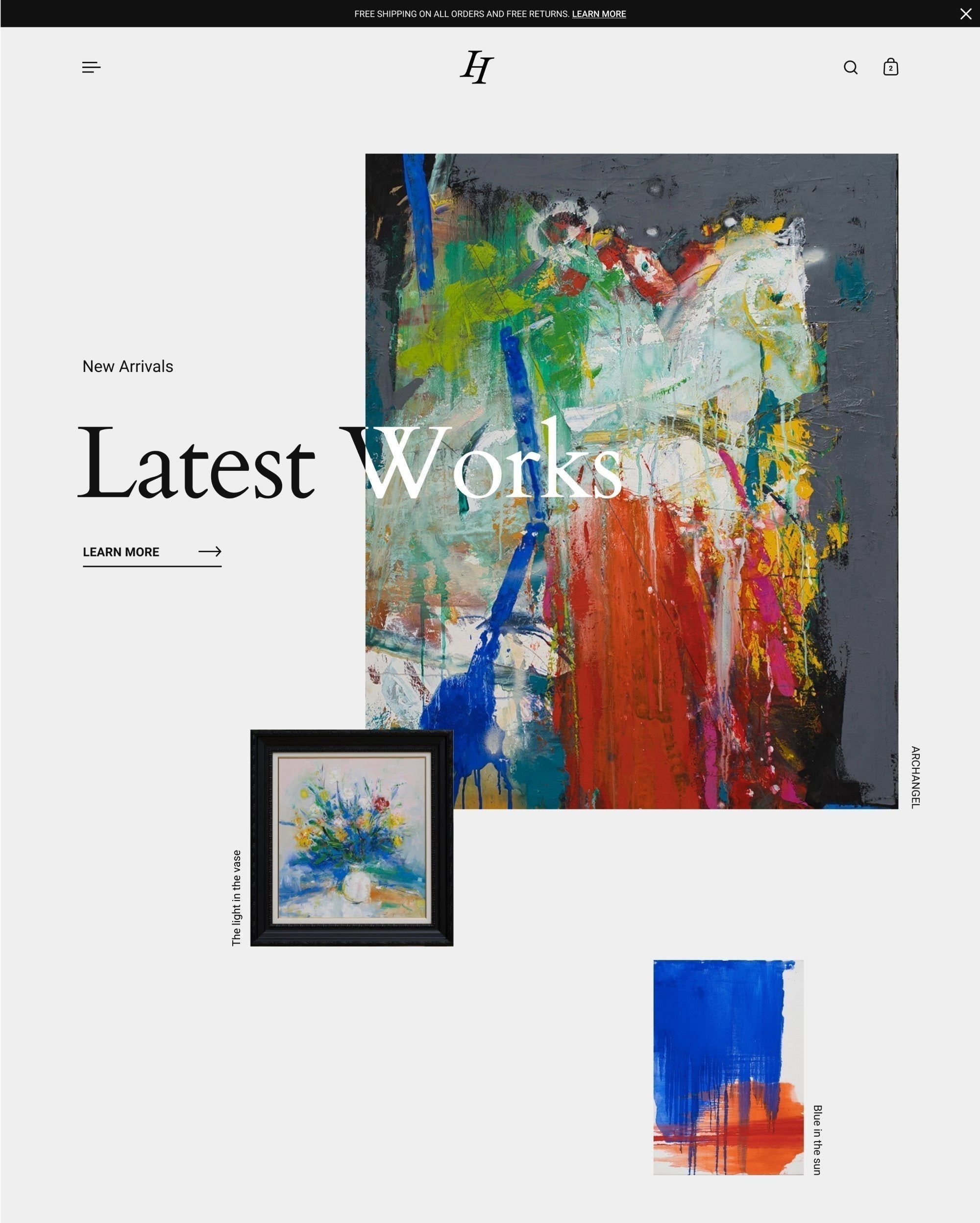 以“艺术”样式高亮显示的桌面预览