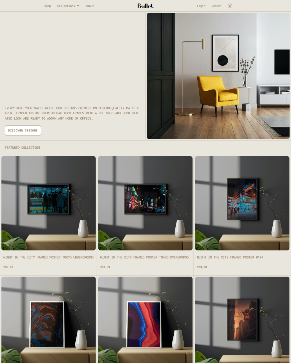 桌面预览子弹在“卡其”风格