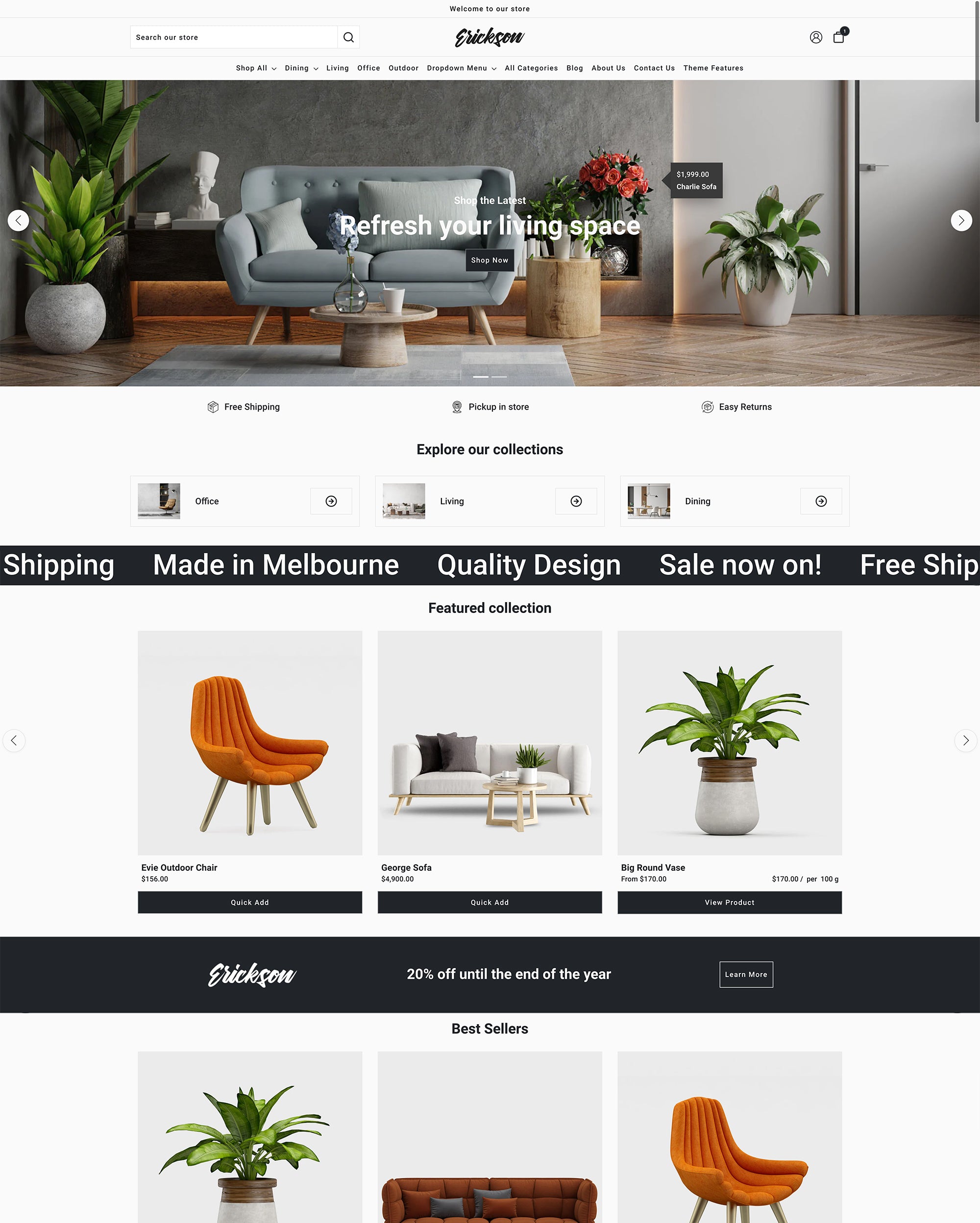 Vista previa de la versión de cricritorio de Erickson en el estilo 