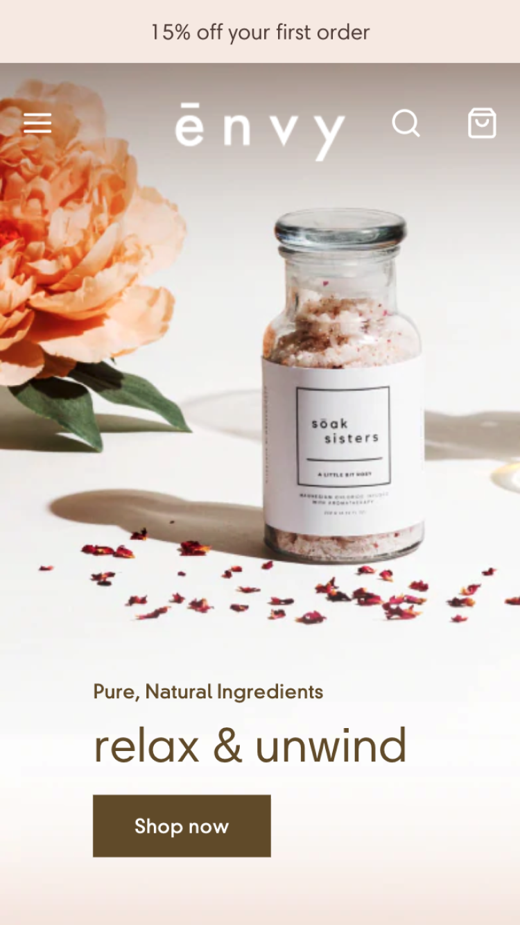 羡慕模板“哥本哈根”样式的移动端预览