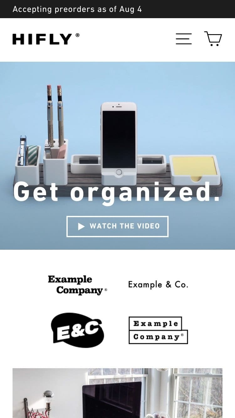 Motion in de stijl 'Minimal'