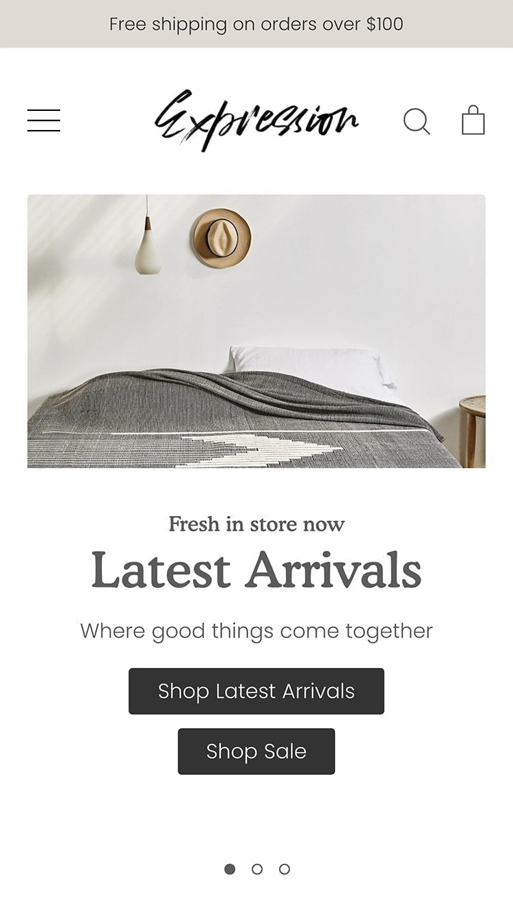 移动预览的表达在“创新”风格