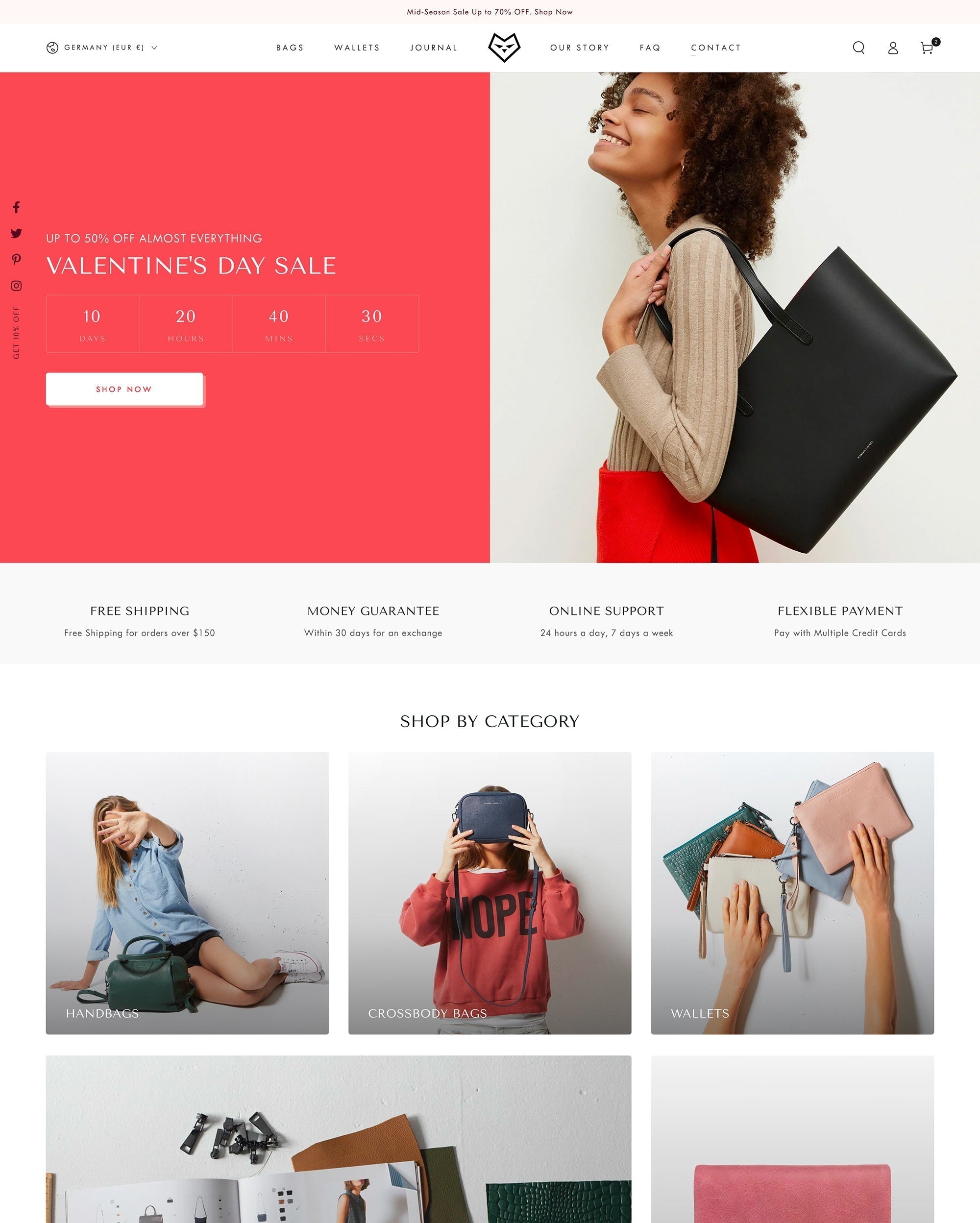 預覽電腦版「Be Yours」樣式的Sweet佈景主題