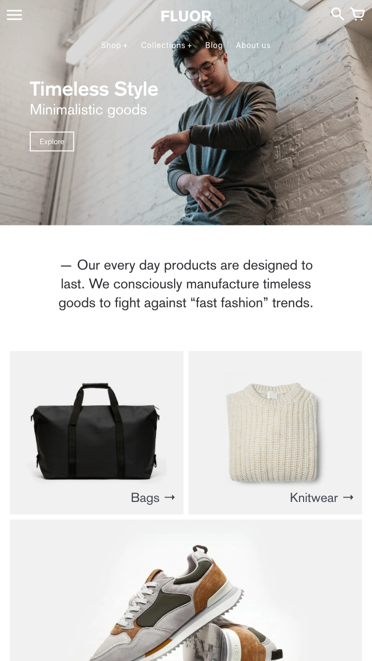 Mobile preview for Colors in the 